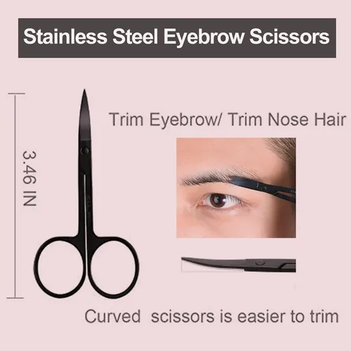 Kit De Cejas 7 En 1, Set De Depilación De Cejas