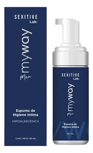 Espuma De Higiene Íntima Masculina My Way Men 150 Ml