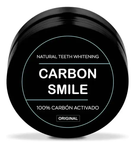 Kit Blanqueador Dental Carbon Smile + Cepillo Bambu + Hilo