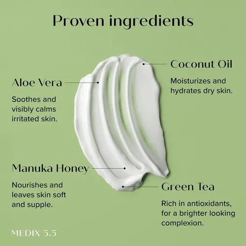 Medix 5.5 Loción De Aceite De Coco Con Miel De Manuka Crema