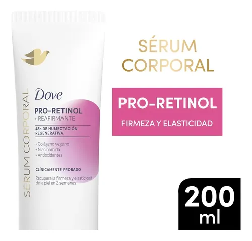 Dove Sérum Corporal con Pro-Retinol y Fragancia Jazmín, 200ml