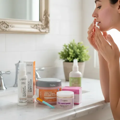 Kit Skincare Piel Mixta Grasa Con Mascara Exfoliante Libra