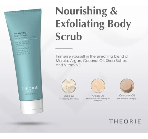 Exfoliante Corporal Theorie, Nutritivo Y Exfoliante, 200 Ml,