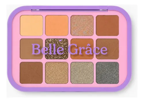 Paleta Sombras De Ojos 12 Colores Mate Brillante Veoquiero