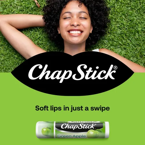 Chapstick Hidratante Labial Manzana Verde Green Apple X3
