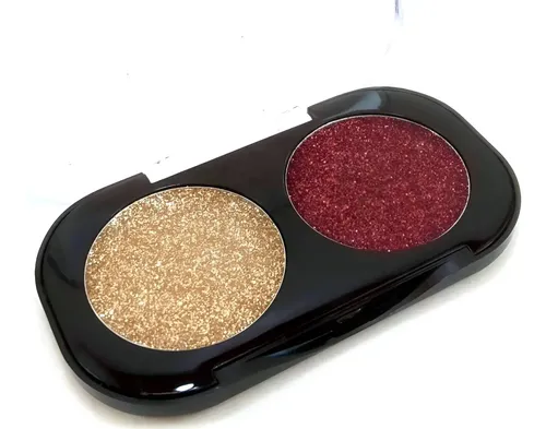 Paleta Sombras Ojos Glitter Gel Purpurina Tejar 2 Colores