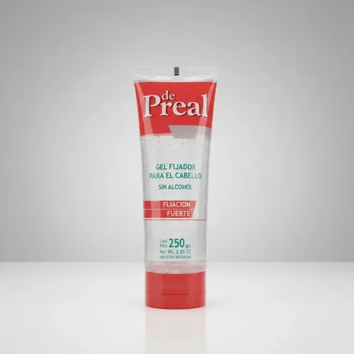 De Preal Gel Fijación Fuerte Pomo X 250g Sin Alcohol