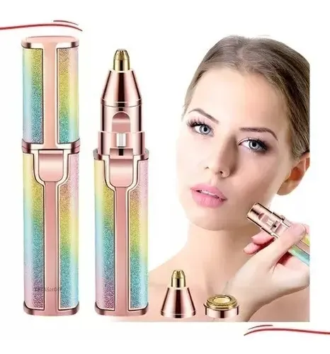 Depilador De Cejas Facial 2 En 1 Usb Multifuncional Trimmer