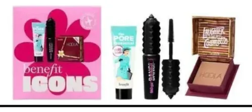 Benefit Mini Kit Icons Rubor-máscara De Pestañas-primer