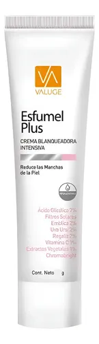 Esfumel Plus Crema Blanqueadora Para Manchas 20g