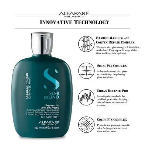 Alfaparf Semi Di Lino Shampoo Reestructurante Fragil X 250ml