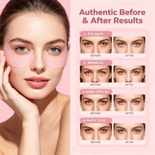 80 Parches Para Los Ojos Con Colágeno Debajo De Los Ojos, Ma