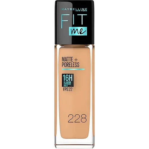 Base Líquida Maybelline Fit Me Poreless 228 Soft Tan