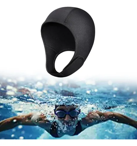 Capucha De Buceo De Neopreno Con Correa, Gorra Térmica Quick