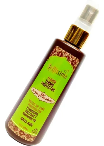 Protector Térmico Capilar Argan Macadamia Bellissima Kit X3