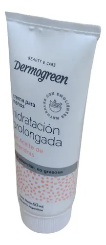 Crema Para Manos Dermogreen Hidratacion Prolongada 60 Ml