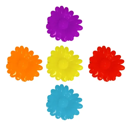 Mini Broche Forma Flor Para Pelo Pack X12