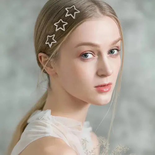 100 Broches Estrella Para El Cabello Pinzas De Pelo