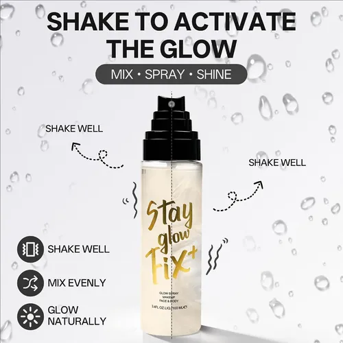 Spray Fijador De Maquillaje Mytend Amarillo 8 Oz