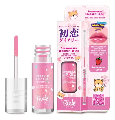 Set De Maquillaje Delineador Y Gloss Lip Oil Rude Cosmetics