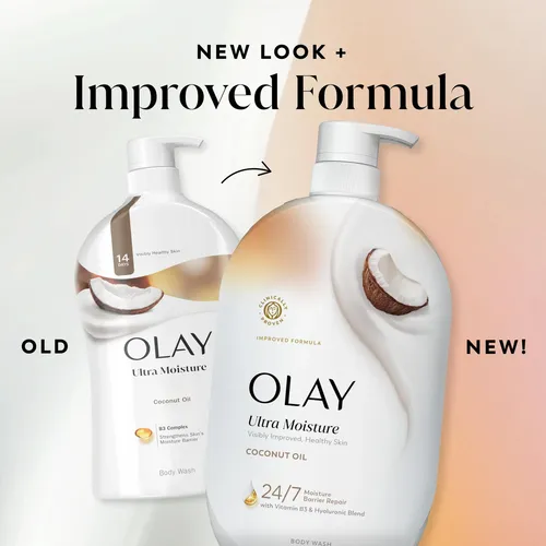 Gel De Ducha Olay Ultra Hidratante Con Aceite De Coco 1035 M