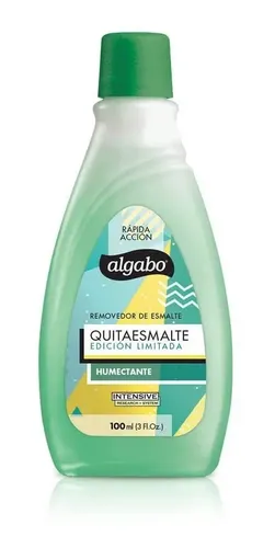 Quita Esmalte Para Uñas Humectante 100ml Algabo (7212)