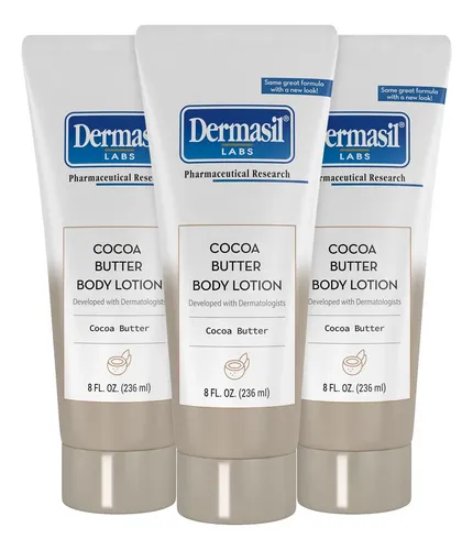 Loción Corporal Dermasil Con Manteca De Cacao, 240 Ml, Paque