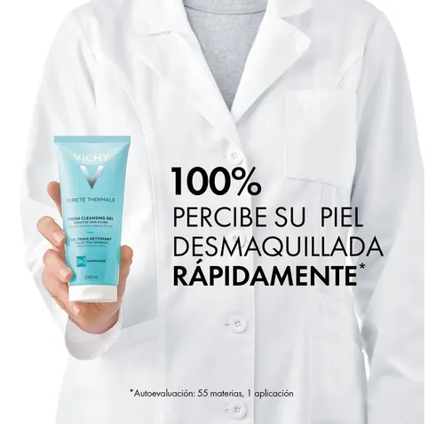 Vichy Puret Thermale Gel Fresco Limpiador X200 Ml