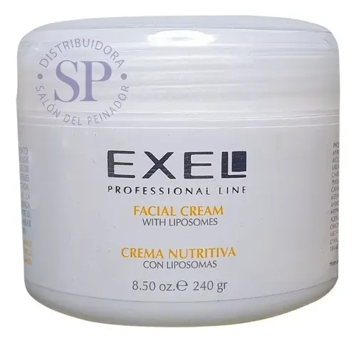 Exel Crema Nutritiva Con Liposomas Facial 240 G Momento de aplicación Día/Noche Tipo de piel Normal o seca