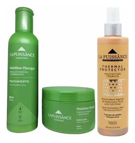 Kit Nutrition Therapy Shampoo Mascara P.termico La Puissance