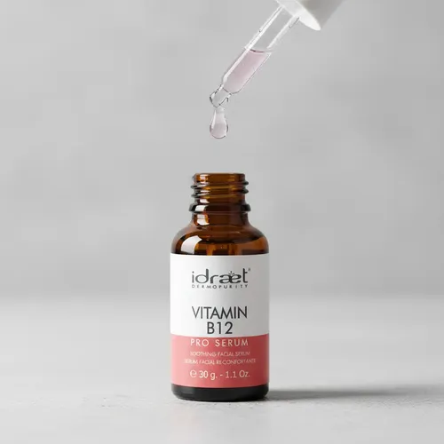 Idraet Serum Vitamina B12 Anti Rojeces Piel Sensible Rosacea