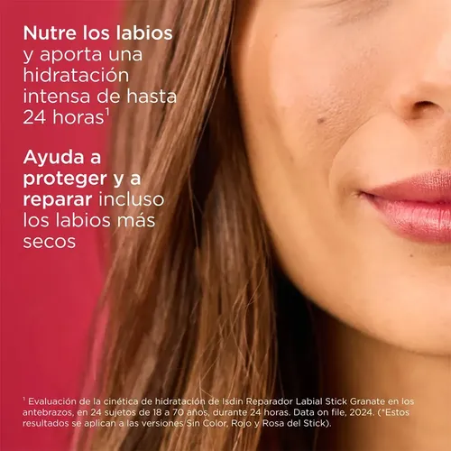 Isdin Reparador Labial Stick Con Ácido Hialurónico Rojo