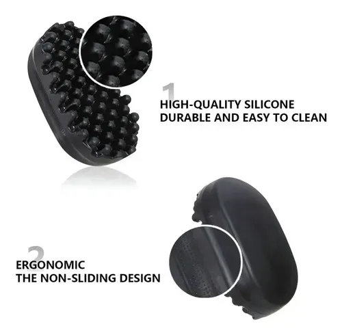 Pincel De Peinado Curl Sponge Hair Twist Sponge, Negro