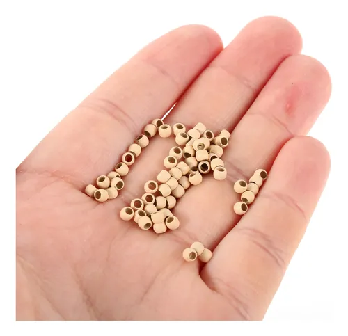 Extensiones De Cabello Con Microanillos Y Cuentas Para Human