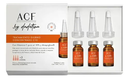 Acf By Dadatina Tratamiento Diurno Concentrado C10 Vit. C Normal Día