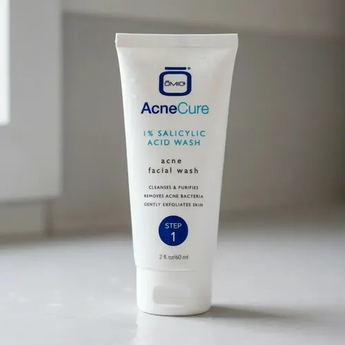 Limpiador Facial Acid Salicilic 1% Omic Acné Poros Grass