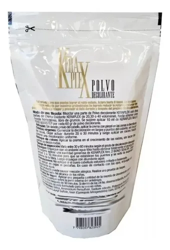 Polvo Decolorante Bellisima Keraplex 700 Gr. Aclara 9 Tonos