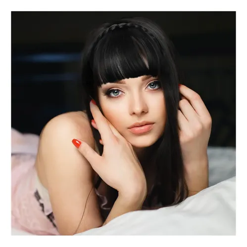 Cabello Delantero Bangs Extensiones De Cabello Fringe Para