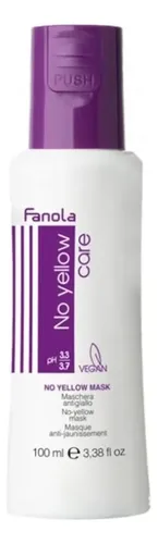 Mascarilla Fanola No Yellow 3.38oz Con Pigmentos Violetas