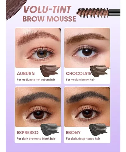 Gel De Cejas Con Color Sheglam Airy Tinted Rosa Ceniza