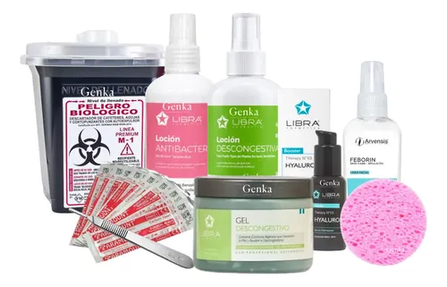 Kit Dermaplaning Profesional Con Gel Descongestivo 250 Libra