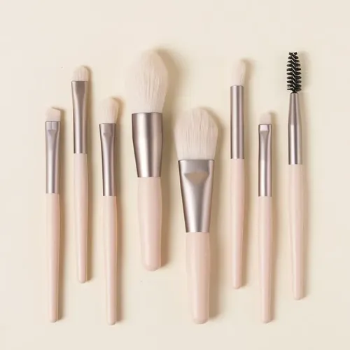 Set Brochas Maquillaje Ecotools Sombra Ojos