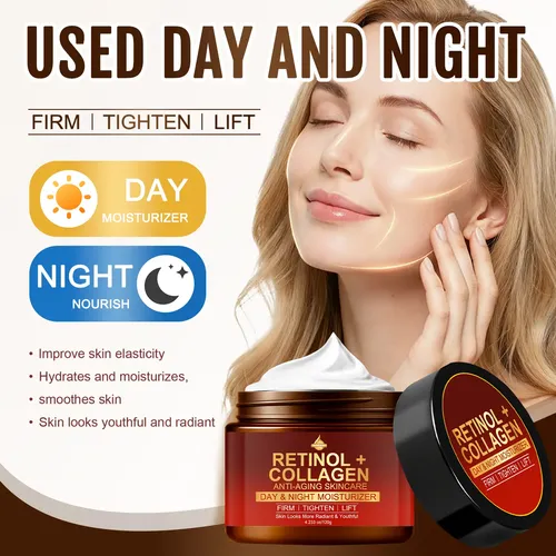 Crema Antiedad Retinol + Colágeno – Firmeza Y Lifting