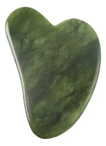 Rodillo De Masaje De Jade Y Tabla Gua Sha