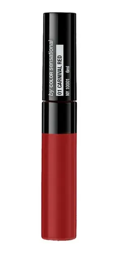 Labial Líquido Maybelline Sensational Liquid Matte Color Carnival Red