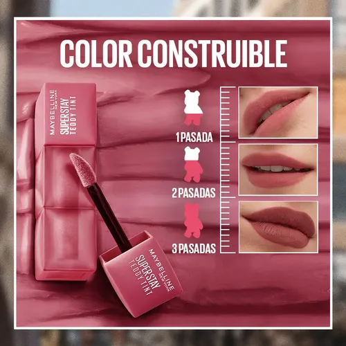 Tinta D Labios Maybelline Super Stay Teddy Tint Current Mood