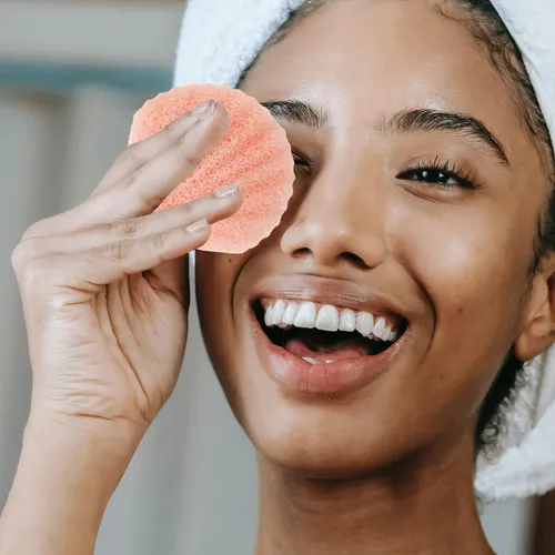 Esponja Exfoliante Facial Que Elimina El Exceso De Grasa