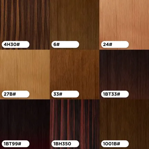 Extensión Cortinas De Pelo Simil Natural Lacio 65cm