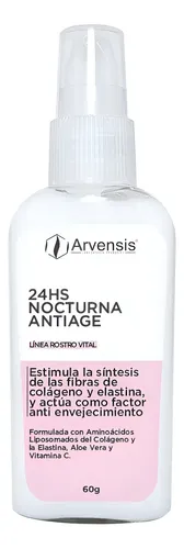 Crema Nutritiva Arrugas Vitamina C Colageno Elastina Noche