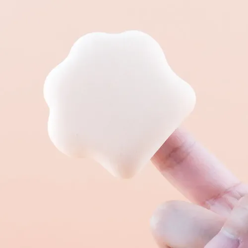 Aplicación De Iluminador Makeup Powder Puff